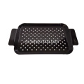 Grilla Topper Grilling sartenes para vegetales de carne